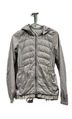 Lululemon Spring Fling Puffy Windbreaker Jacket in Silver Spoon, Woman’s size 4